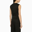 Loulou Studio Black Cotton e Winen Wwitcoat