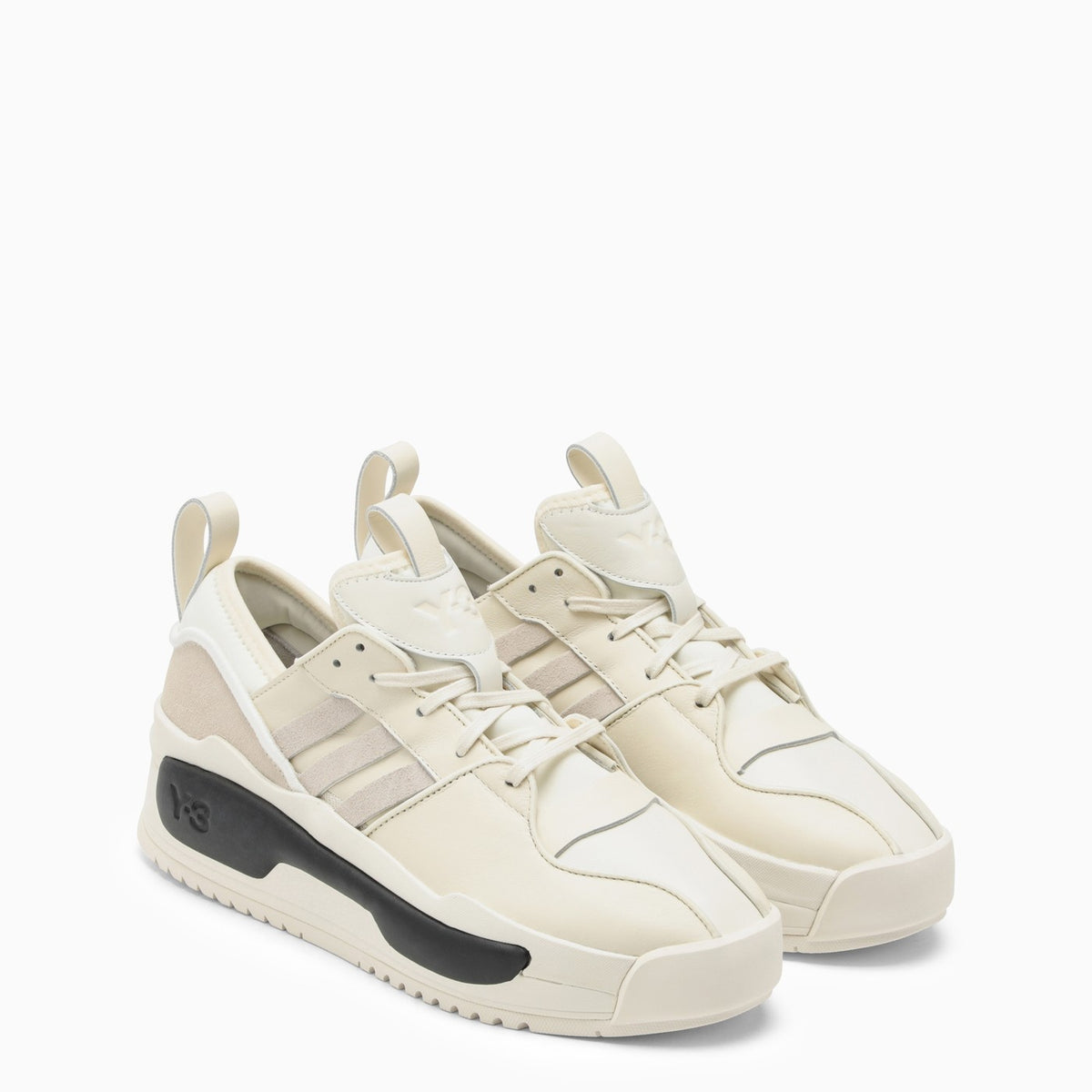 Adidas Y 3 Rivalry Yohji Yamamoto X Adidas Cream Coloured Trainer | Balardi