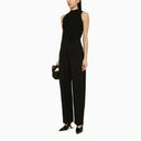 Ivy Oak Black Kessie Viscose Ribbed Tank Top