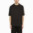 Adidas Y 3 Black Crew Neck T Shirt With Logo