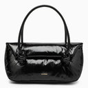 Jil Sander Piccola borsa a tracolla in pelle nera