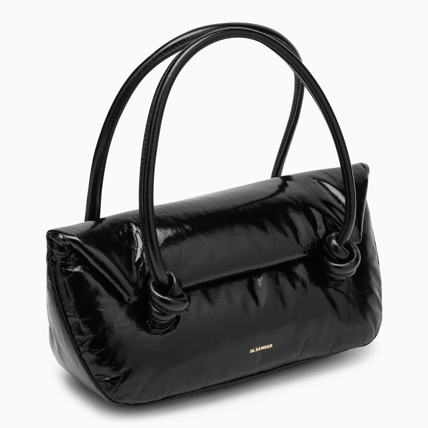 Gucci Jackie small shoulder bag in black patent leather | GUCCI® US
