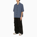 Jil Sander Black Oversize Cotton Trousers