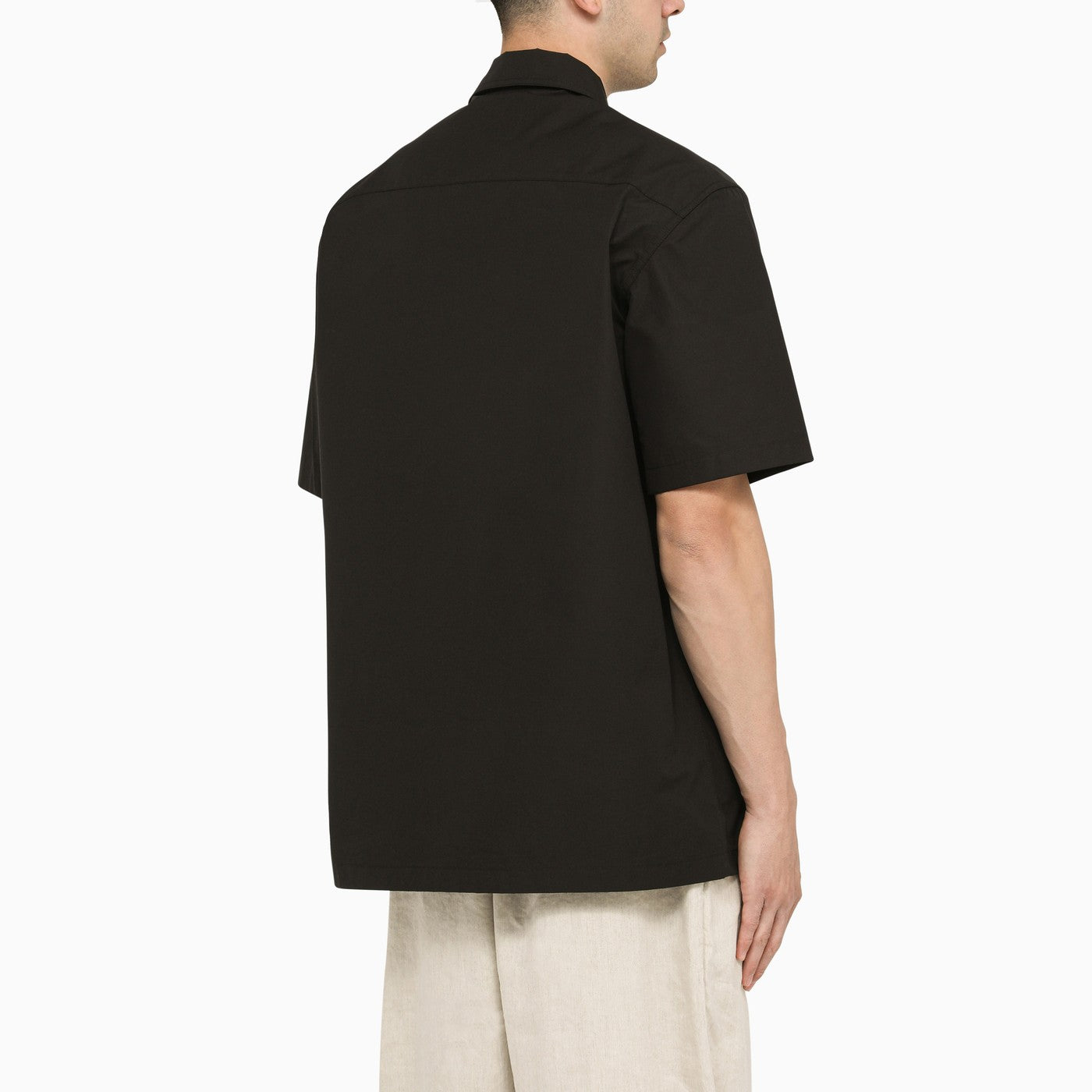 Jil Sander Black Cotton Shirt | Balardi