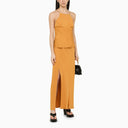 Calvin Klein Vintage Gold Satin Tank Top - Balardi