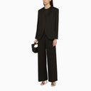 Calvin Klein Black Satin Single Breasted Jacket