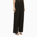 Calvin Klein Black Wide Leg Trousers