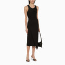 Calvin Klein Black Midi Wrap jupe