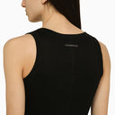 Calvin Klein Black Cotton Crew Neck canotta