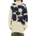 Off White Off White Wool And Silk Pullover