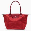 Longchamp Red M Le Pliage Green Bag