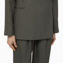 Loulou Studio Sandyato Single Sfritto Viscosio grigio Viscosio Blazer