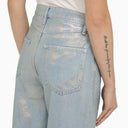 Frame La Jane Cropped Jeans In Hologram Denim