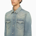 Alanui Blue Denim Shirt