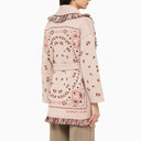 Alanui Icon Jacquard Pink Cardigan