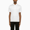Brunello Cucinelli White Short Sleeved Polo Shirt