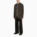 Notre bouton de coton brun hérité