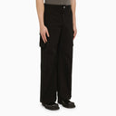 I nostri pantaloni di carico di cotone nero eredità