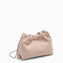 Brunello Cucinelli Soft Sand Coloured Suede Bag