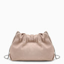 Brunello Cucinelli Soft Sand Coloured Suede Bag