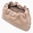 Brunello Cucinelli Soft Sand Coloured Suede Bag