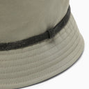 Brunello Cucinelli Olive Green Cotton And Linen Bucket Hat