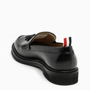 Thom Browne Black Leather Moccasin With Tassels