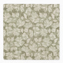 Brunello Cucinelli Green Silk Scarf With Floral Pattern