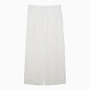 Brunello Cucinelli White Linen Blend Skirt