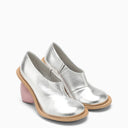 Yume Yume Love Silver Mini Boot en cuero vegano