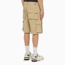 Represent Sandstone Cotton Cargo Bermuda