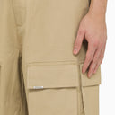 Represent Sandstone Cotton Cargo Bermuda
