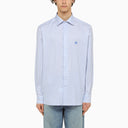 Camicia a maniche lunghe etro bianco/azzurro