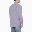 Etro White/Blue Striped Cotton Shirt