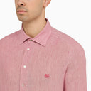 Etro Red Linen Shirt