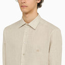 Etro Ivory Linen Shirt