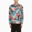 Martine Rose Silk Floral Print Shirt