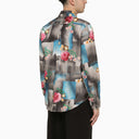 Martine Rose Silk Floral Print Shirt