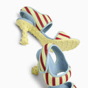 Sunnei 1000 Chiodi Striped Sandal - Balardi