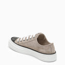 Brunello Cucinelli Beige Suede Trainers