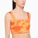 Woera Orange Silk Top - Balardi