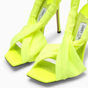 Jimmy Choo Neoma 11 Neon Yellow Sandal