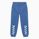 Pantalones de jogging azules en blanco ™ con patrón gráfico de pintura