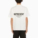 Represent Owners Club Crewneck White T Shirt