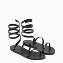 Ancient Greek Sandals Black Ofis Low Sandals - Balardi