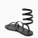 Ancient Greek Sandals Black Ofis Low Sandals - Balardi