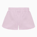 Shorts di cotone Lilac Off White ™ con grande logo bookish