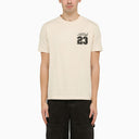 Off White™ Beige Slim T Shirt With Logo 23