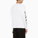 Off White™ White Long Sleeved T Shirt