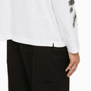 Off White™ White Long Sleeved T Shirt